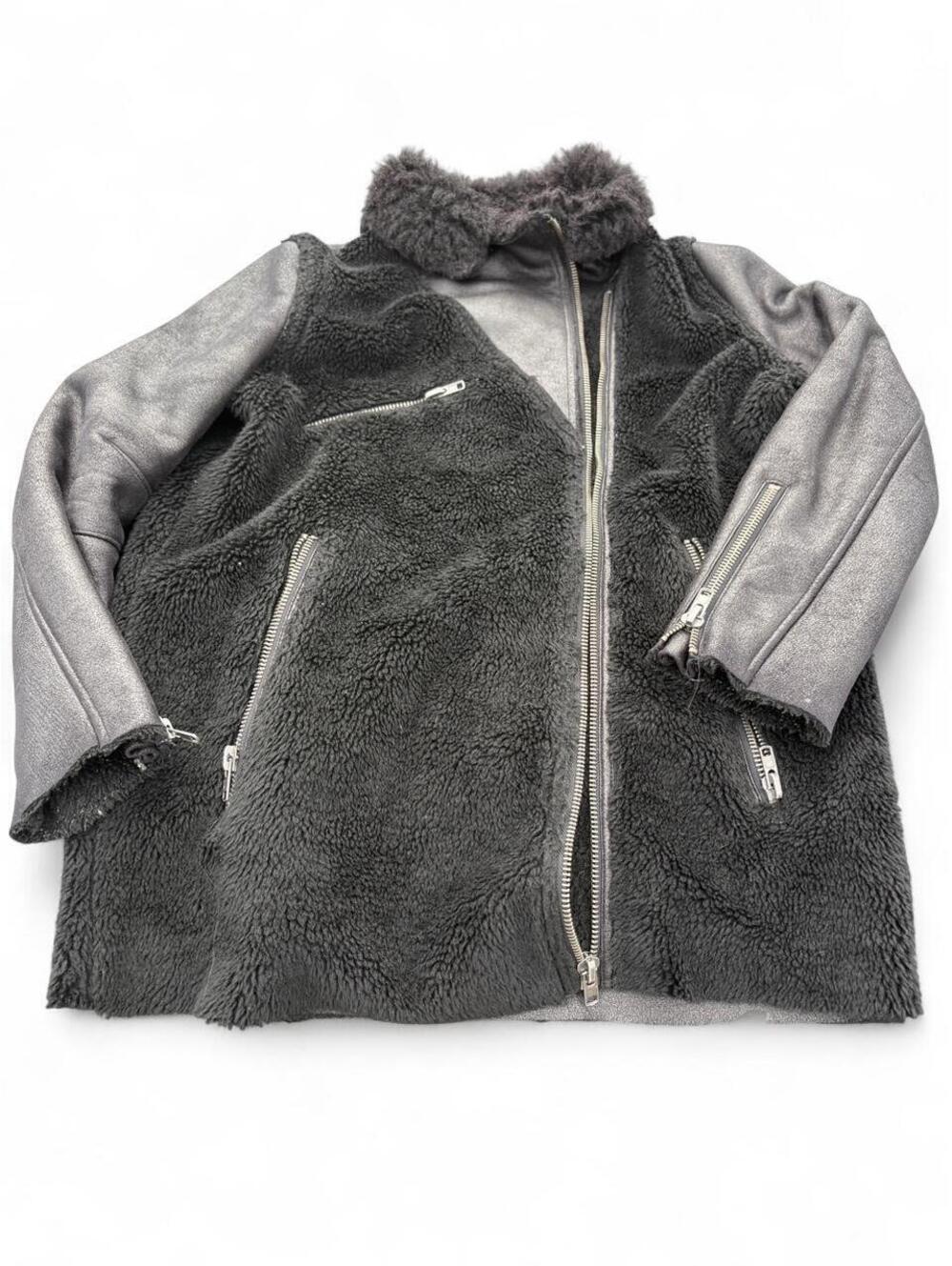 topshop black borg aviator jacket! Winter is coming